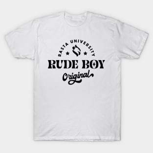 Rasta University Rude Boy Original Reggae T-Shirt